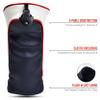 USA Golf Head Covers for Driver & Fairway Woods (Set of 3) - Premium Leather Headcovers, Designed to Fit All Woods and Drivers (Navy) view 3