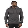 Threadfast Apparel Unisex Fleece Pullover Hooded, Charcoal Heather, XXX-Large view 1