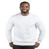 Threadfast Apparel Unisex Ultimate Crewneck Sweatshirt, White, XXX-Large view 1