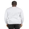 Threadfast Apparel Unisex Ultimate Crewneck Sweatshirt, White, XXX-Large view 2