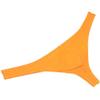 JAXFSTK Men's Low Rise Thong Sexy Men Underwear T-Back Panties Breathable Tangas 4-Pack Yellow Large view 3