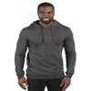 Threadfast Apparel Unisex Fleece Pullover Hooded, Charcoal Heather, X-Small view 1