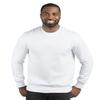 Threadfast Apparel Unisex Ultimate Crewneck Sweatshirt, White, X-Large view 1