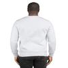 Threadfast Apparel Unisex Ultimate Crewneck Sweatshirt, White, X-Large view 2