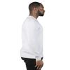 Threadfast Apparel Unisex Ultimate Crewneck Sweatshirt, White, X-Large view 3