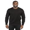 Threadfast Apparel Unisex Ultimate Crewneck Sweatshirt, Black, XXX-Large view 1