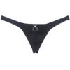 JAXFSTK Sexy Men's Low Rise Bikini Thong Underwear Iron Hoop T-Back Panties Breathable Tangas 4-Pack RBPL XL view 4