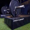 ABMAT 6" Crash Cushions - Sound Suppression and Vibration Damping Pads for Barbells and Weightlifting Drops. Durable Cover and Easy Carry Handles. Black. Sold in Pairs view 4