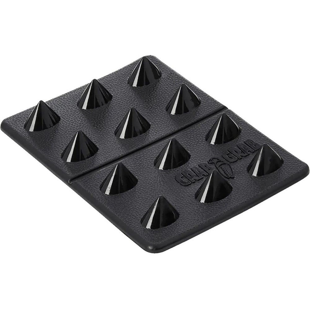 Mini Shark Teeth Traction Stomp Pad in Black by Crab Grab