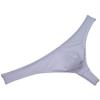 JAXFSTK Men's Low Rise Thong Sexy Men Underwear T-Back Panties Breathable Tangas 4-Pack White Large view 3