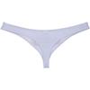 JAXFSTK Men's Low Rise Thong Sexy Men Underwear T-Back Panties Breathable Tangas 4-Pack White Large view 4