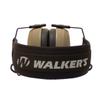 Walker's Razor Slim Electronic Shooting Hearing Protection Muff (American Flag Distressed, Tan) with Shooting Hearing Protection Case Bundle (2 Items) view 4