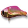 BuddyWorks WPG W Pinkin Metal Jig, Shallow Star, 0.6 oz (17 g)