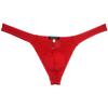JAXFSTK Sexy Men's Low Rise Bikini Thong Underwear Iron Hoop T-Back Panties Breathable Tangas 4-Pack YPLR Large view 2
