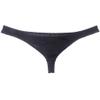 JAXFSTK Men's Low Rise Thong Sexy Men Underwear T-Back Panties Breathable Tangas 4-Pack Black Medium view 2