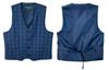 Spring Notion Boys' Plaid Checkers Tartan Suit Vest Waistcoat Blue/Purple 8 view 2