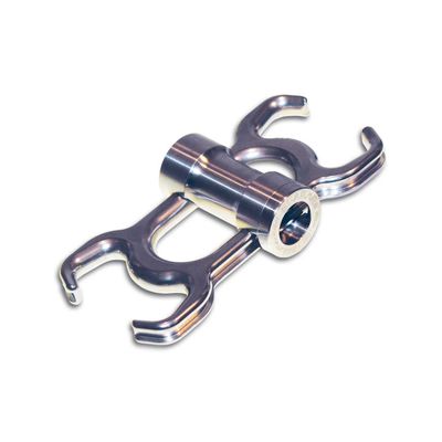 Conterra Scarab | Descender and Belay Device | Ideal for Search and Rescue or Fire Rope Rescue (Titanium)