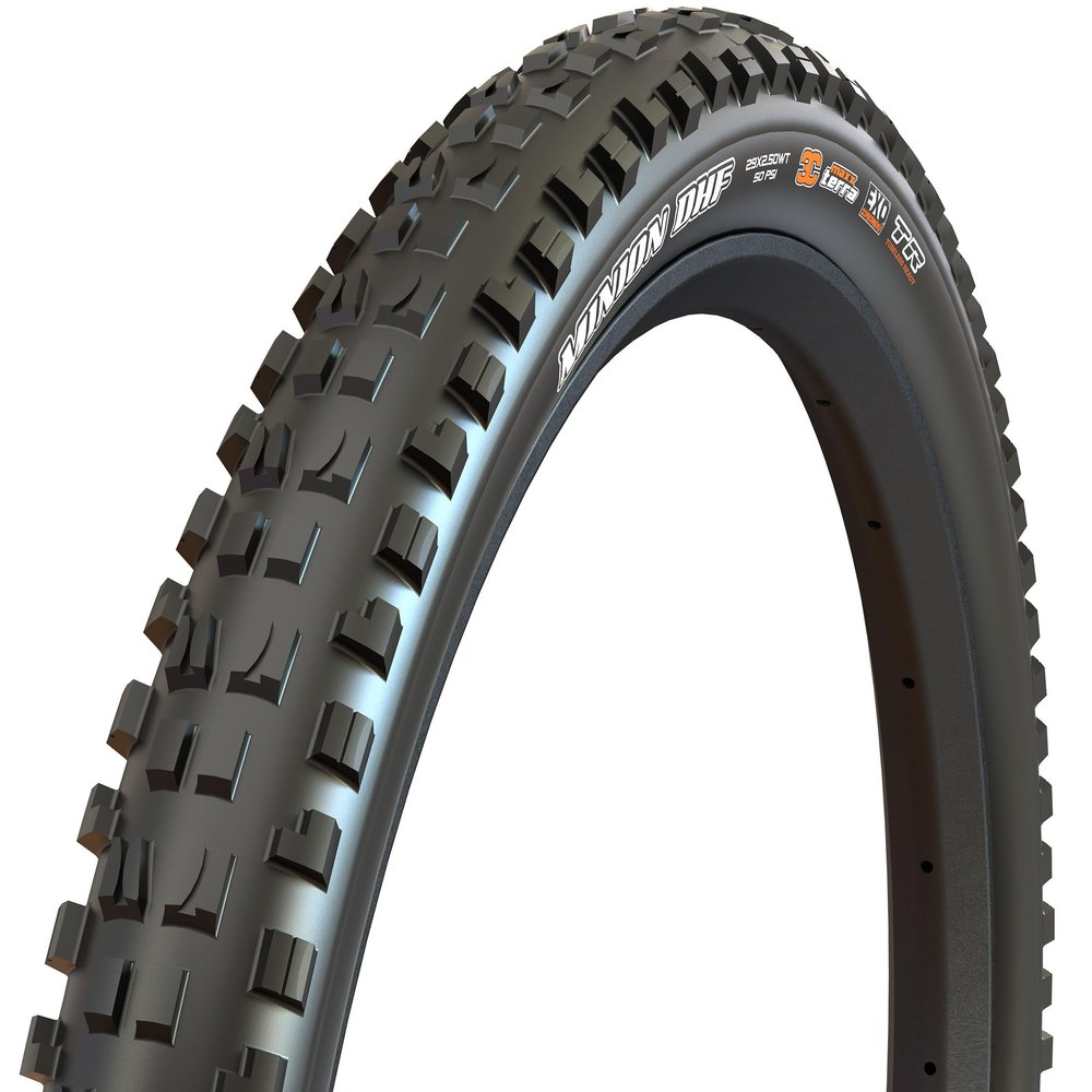 MAXXIS Minion DHF - 24x2.40 - (Non-Tubeless) E25 | Dual Compound EXO - E25 Rating, Tubeless | Gold Standard of Gravity Focused Tread
