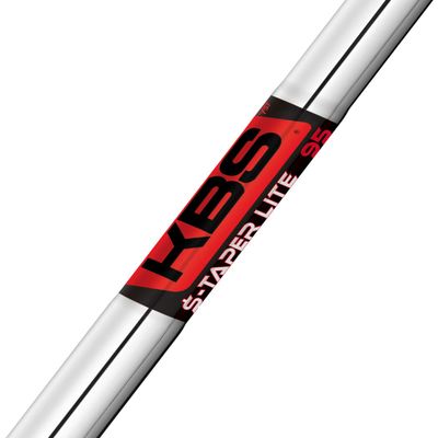 KBS Money $-Taper LITE Chrome X-Stiff Flex Iron Shaft - .355 Taper Tip (Choose Length) (38.0" 6-iron)