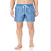 Amazon Essentials Men's 7" Swim Trunks with Mesh Lining, Pockets, Drawstring Closure, Silhouette Floral, Large view 1
