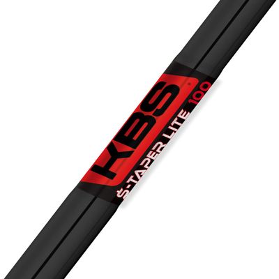 KBS Money $-Taper LITE Black PVD X-Stiff Flex Iron Shaft - .355 Taper Tip (Choose Length) (36.5" SW)