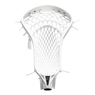 Epoch Integra Z-One Strung Lacrosse Head with Knot Lock Technology, White