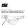 Epoch Integra Z-One Strung Lacrosse Head with Knot Lock Technology, White view 2