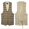 Spring Notion Boys' Plaid Checkers Tartan Suit Vest Waistcoat Brown 8 view 2