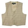 Spring Notion Boys' Plaid Checkers Tartan Suit Vest Waistcoat Sand/Grey 14 view 1