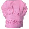 CHEFSKIN Grill Master Pink Chef Hat, Fully Adjustable Great Gift view 1