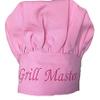 CHEFSKIN Grill Master Pink Chef Hat, Fully Adjustable Great Gift view 2