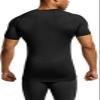 ATHLIO Men's Cool Dry Short Sleeve Compression Shirts, Sports Baselayer T-Shirts Tops, Athletic Workout Shirt, 3pack Black, X-Large view 3