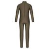 TiaoBug Girls Spandex Turtleneck Unitard Long Sleeve Full Body Catsuit Leotard Gymnastic Performances Costumes Brown 5-6 view 3