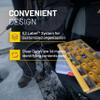 Plano EDGE Premium Terminal Tackle Utility Box, Clear and Yellow, Rust-Resistant Storage, Waterproof Tackle Tray Organizer for Weights, Hooks, and Baits view 3