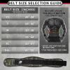 RitFit Weight Lifting Belt - Great for Squats, Lunges, Deadlift, Thrusters - Men and Women - 6 Inch Black/Camouflage view 3