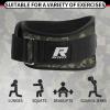RitFit Weight Lifting Belt - Great for Squats, Lunges, Deadlift, Thrusters - Men and Women - 6 Inch Black/Camouflage view 4