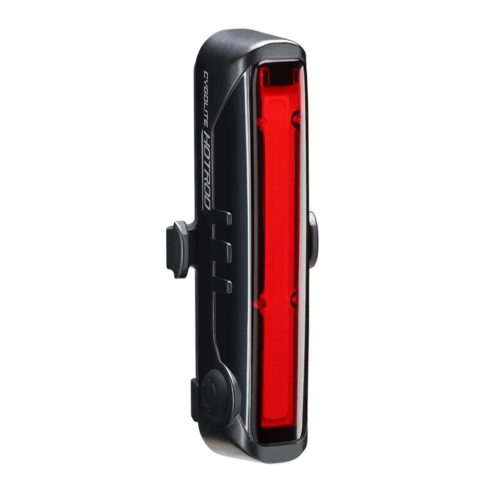 Cygolite Hotrod 90 Lumen Bike Tail Light - 6 Night & Daytime Modes Wide Glowing LEDs- Compact & Sleek IP64 Water Resistant Sturdy Flexible Mount- USB RechargeableGreat for Busy Roads