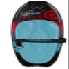 O'Brien unisex adult Obrien Ricochet Kneeboard, Black, 51.5 US