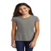 District Girls Perfect Tri Tee DT130YG XS Grey Frost view 1
