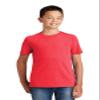 District Youth Perfect Tri  Tee. DT130Y XS Red Frost view 1