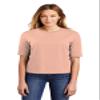 District Women's V.I.T. Boxy Tee DT6402 M Dusty Peach view 1