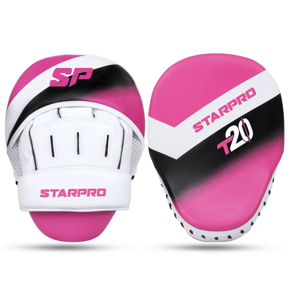 Starpro Boxing Pads  Ventilated Hook & Jab Training Mitts for Muay Thai Kickboxing MMA