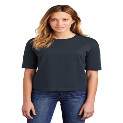 District Women's V.I.T. Boxy Tee DT6402 S New Navy
