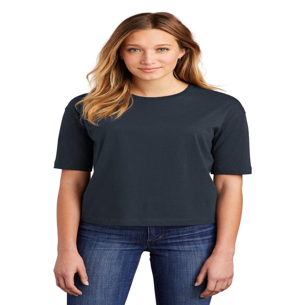 District Women's V.I.T. Boxy Tee DT6402 S New Navy