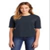 District Women's V.I.T. Boxy Tee DT6402 S New Navy view 1