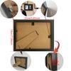 Medal Display Shadow Box - Single Medal Case - Perfect for Runners, Marathon, Race Winner, Soccer, Football, Gymnastics & All Sports (Black, 6x8) view 4