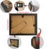 IHEIPYE Medal Display Shadow Box - 3 Medal Display Case - Perfect for Runners, Marathon, Race Winner, Soccer, Football, Gymnastics & All Sports (Black, A4) view 4