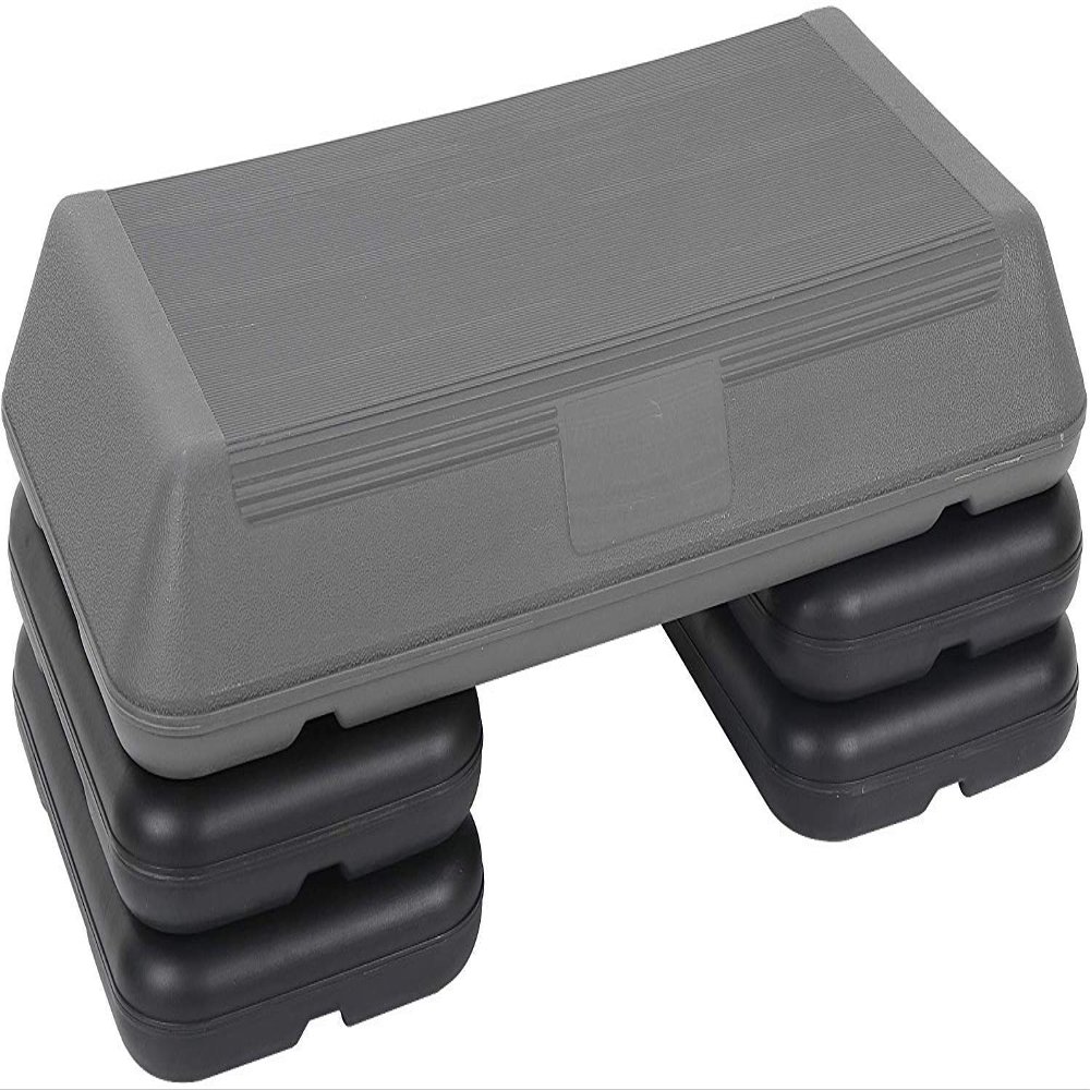 Epetlover Sport Aerobic Step Platforms Workout Stepper Trainer Exercise Stepper with Nonslip Adjustable Risers for Fitness, Core, Strength, Stability, and Resistance Training