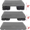 Epetlover Sport Aerobic Step Platforms Workout Stepper Trainer Exercise Stepper with Nonslip Adjustable Risers for Fitness, Core, Strength, Stability, and Resistance Training view 2