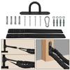 Yes4All Battle Rope with Protective Cover  Steel Anchor & Strap Included - Poly Dacron 1.5in - 30ft view 3